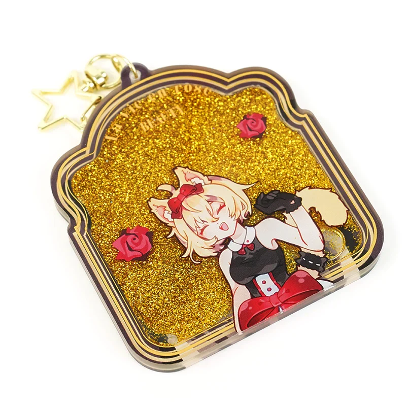 Custom Thicken Quicksand Liquid Keychains - Image 4