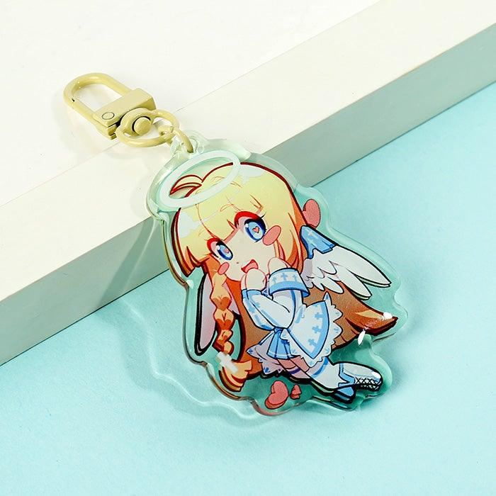 Custom Translucent Colored Acrylic Keychains - Image 4