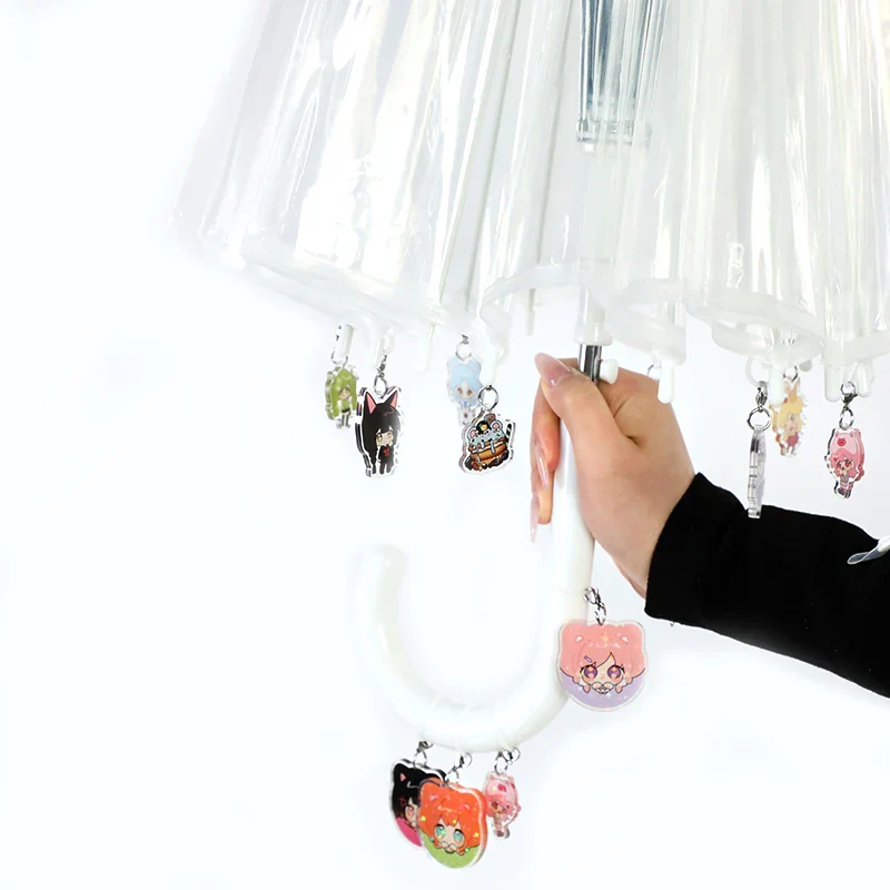 Custom Umbrella Holographic Keychains - Image 4
